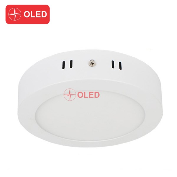 Đèn ốp nổi tròn 18W 6500K (thân nhựa)