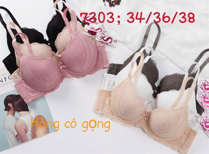 7303- áo gọng đệm đẹp