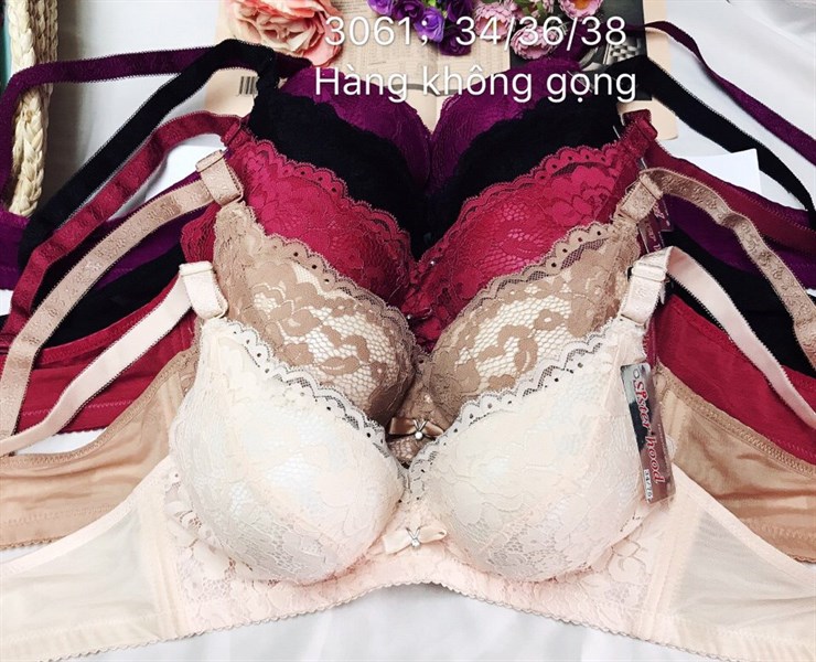 3061-áo lót đệm ren