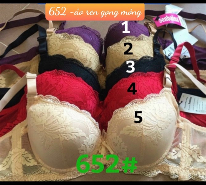 652- áo đệm gọng ren