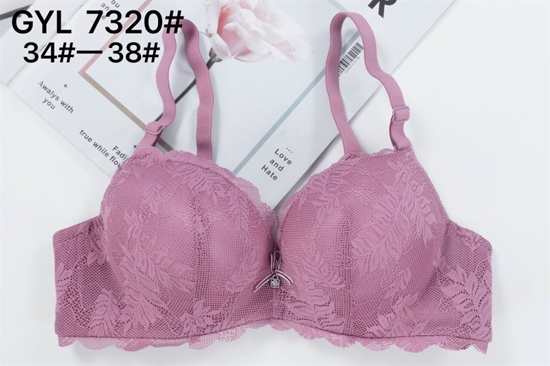 7320 áo gọng ren đệm dày