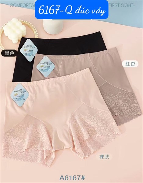 6167- q váy đúc chân ren