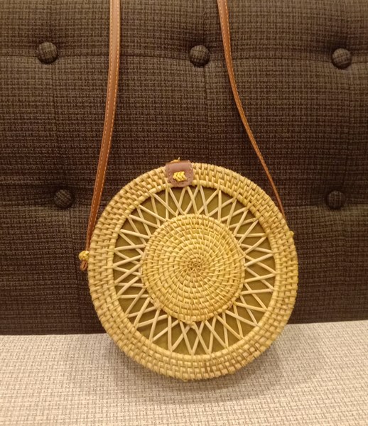 Túi trống tròn quai dài