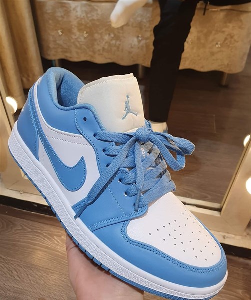 Air Jordan 1 Low UNC University Blue White ( Trắng Xanh)