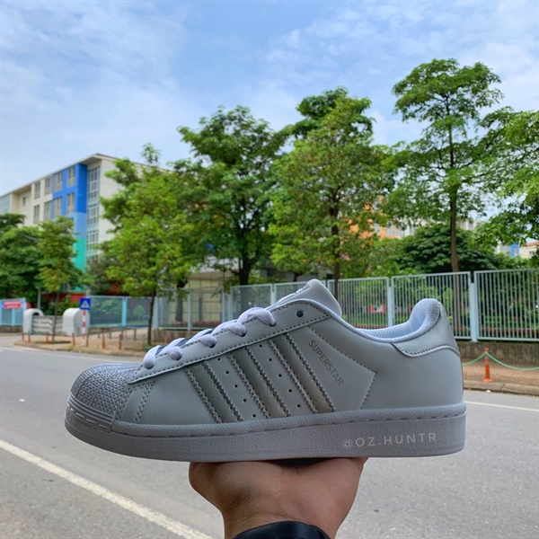 Adidas Superstar Sò Tem Bạc