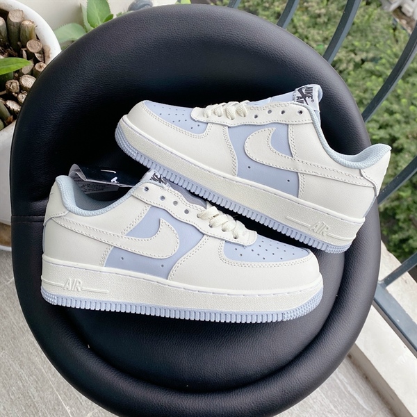 Nike Air Force Kem Xanh Than