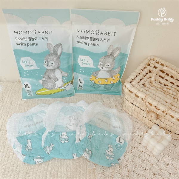 Bỉm bơi Momo Rabbit (Túi 3 miếng)