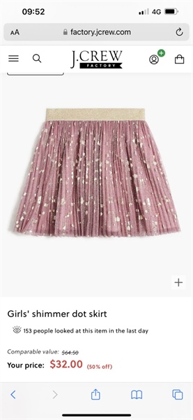 P468 Chân váy Crew