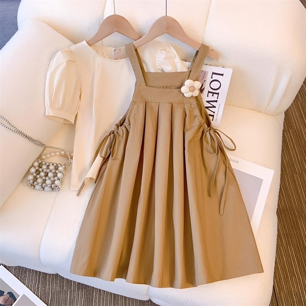 P590 Set đầm bé gái