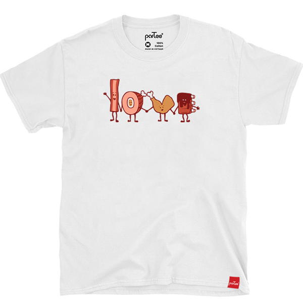 122 - Love Food-a-holic T-Shirt