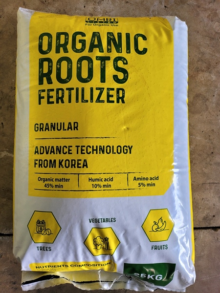 HỮU CƠ ĐẠM CÁ HÀN QUỐC ROOTS ORGANIC (PHÂN BÓN HỮU CƠ ORGANIC ROOTS FERTILIZER NNV)