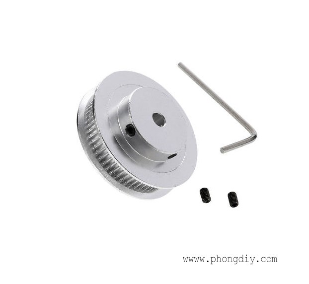 1 Pulley 60 răng lỗ trục 5mm (2GT- 60T-5mm)