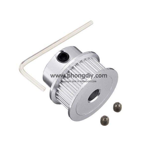 1 Pulley 36 răng lỗ trục 5mm (2GT-36T-5mm)