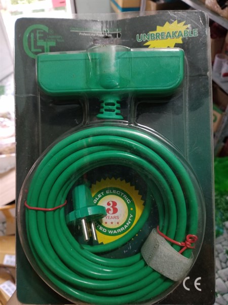 cuộn dây điện xanh 6M 3 lỗ Glet giá 125k