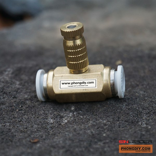 01 Bộ Béc Phun Sương Điểm Giữa 8mm