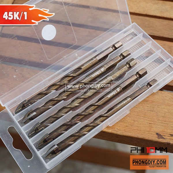 Mũi khoan đa năng chữ thập 10mm