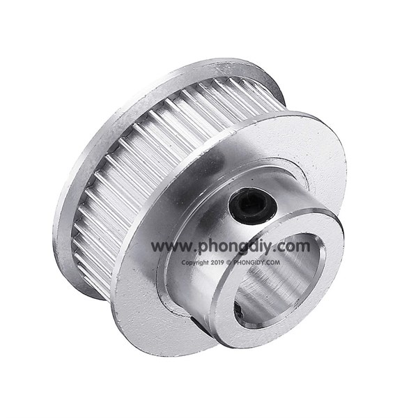 1 Pulley 40 răng lỗ trục 12mm (2GT-40T-12mm)