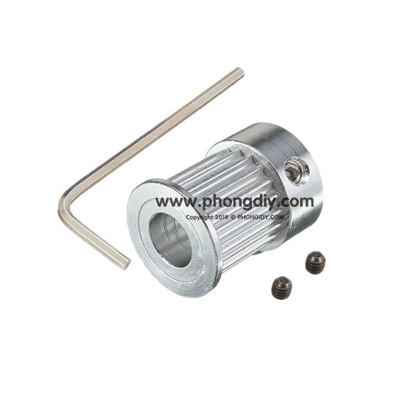 1 Pulley 20 răng lỗ trục 5mm (2GT-20T-5mm)
