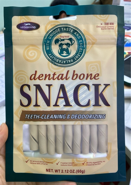 Xương dental bone milk in beef stick VG-26 60g,