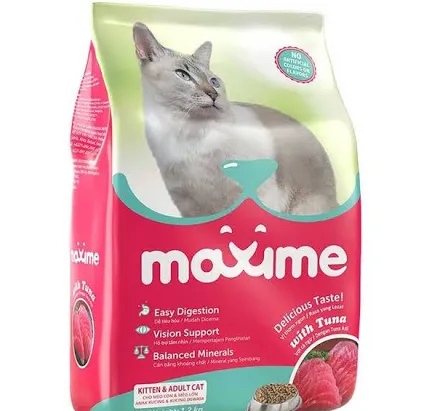 HẠT MAXIME CHO MÈO MỌI LỨA TUỔI VỊ CÁ HỒI 400G.