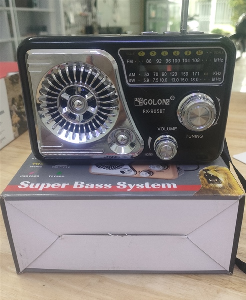 Loa Radio FM/AM/USB/TF/Bluetooth GOLON