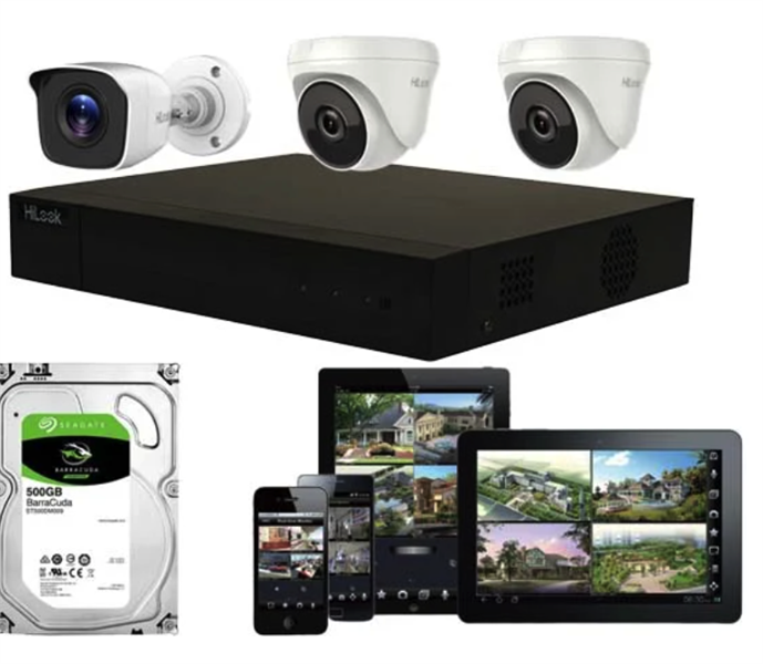 Trọn Bộ 3 Camera IP 3mpx - 1000GB-Có Âm Thanh
