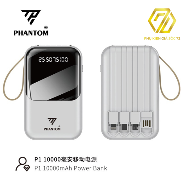 SDP PHANTOM P1 PD22.5W Kèm 4 Dây