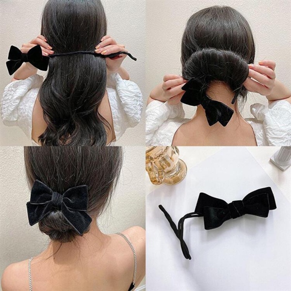 Tạo mẫu tóc Nơ đen