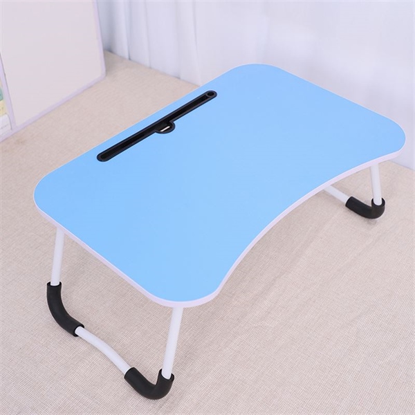 Bàn học nhỏ 40x60cm, chân chữ U, có khe đỡ điện thoại, iPad