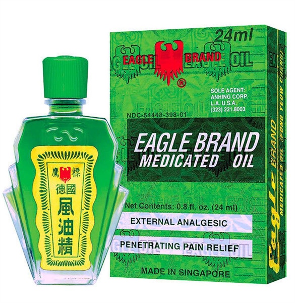 Dầu gió xanh Singapore Eagle C/24ml