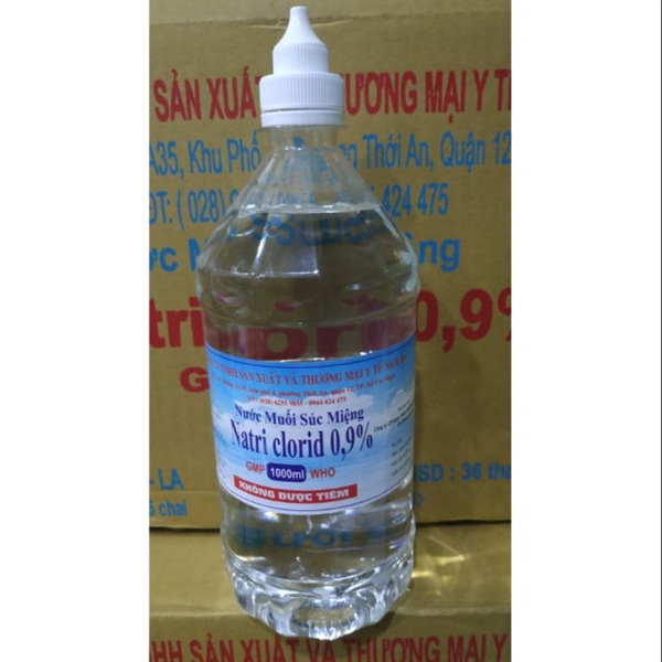 Nước muối sinh lý 1 lit