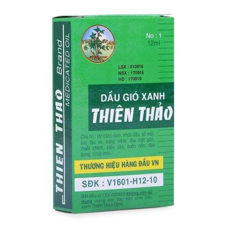 Dầu gió xanh Thiên Thảo 12ml