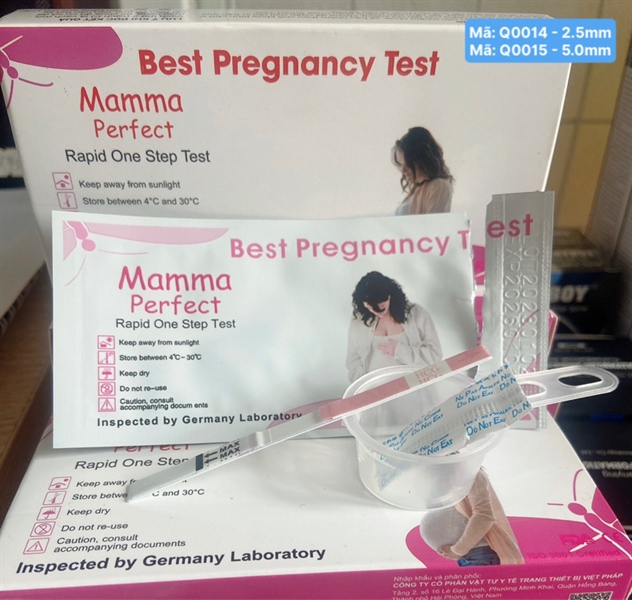 Que thử thai Mamma Perfect