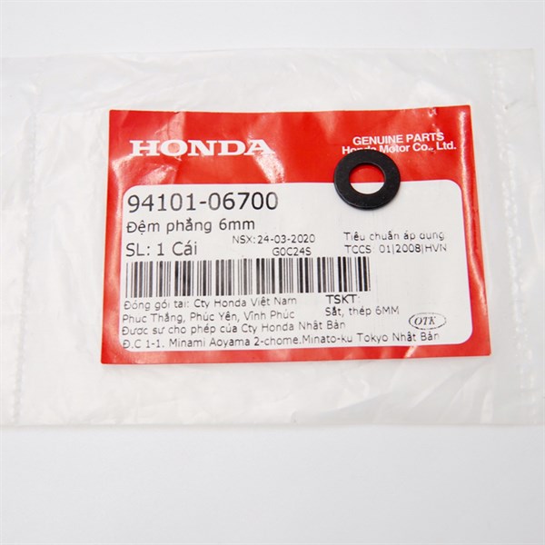 Đệm phẳng 6mm Honda Việt Nam