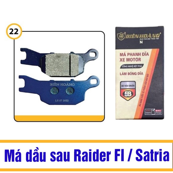 Má phanh dầu sau Raider FI / Satria