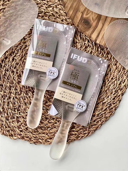 S55 - N740 Vá Xới Cơm Trong Suốt Xuất Nhật Nhựa TPX NK-AL5255S