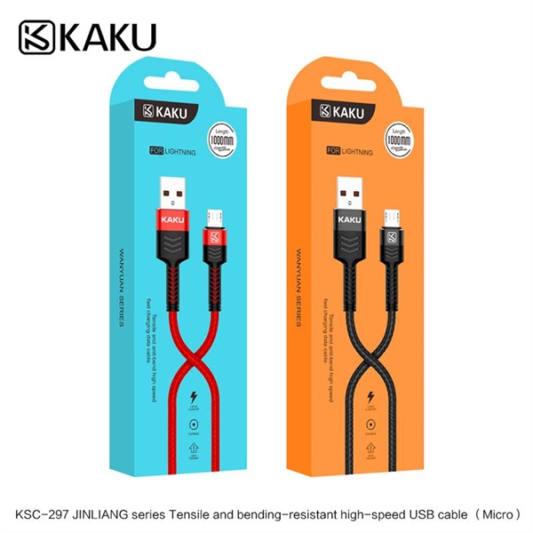 Dây Sạc KAKU 2.4A (Dây USB to Type C) KSC 297