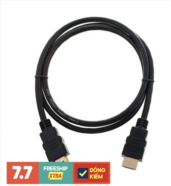 Dây Cáp Hdmi Dài 1.5m - dây cáp kết nối 2 đầu hdmi giá rẻ