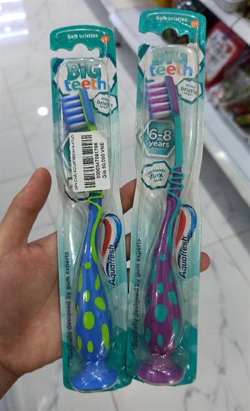 BÀN CHẢI AQUAFREESH 6-8TUỔI