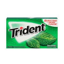 GUM BẠC HÀ XANH LÁ TRIDENT