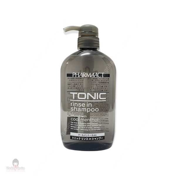 Dầu gội PHARMAACT Tonic 600ml