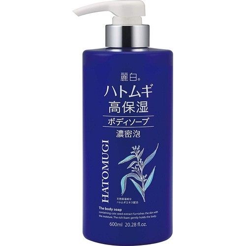 Sữa tắm dưỡng ẩm trắng da Hatomugi 600ml