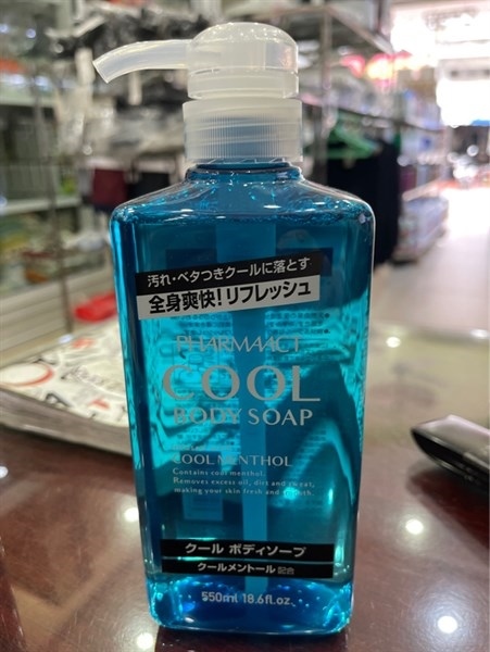 SỮA TẮM PHARMACT COOL MENTHOL 550ML