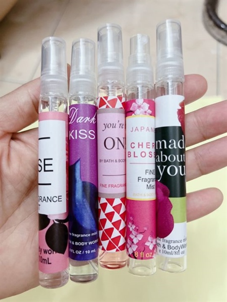 SET NƯỚC HOA BBW VALENTINE 5 CHAI