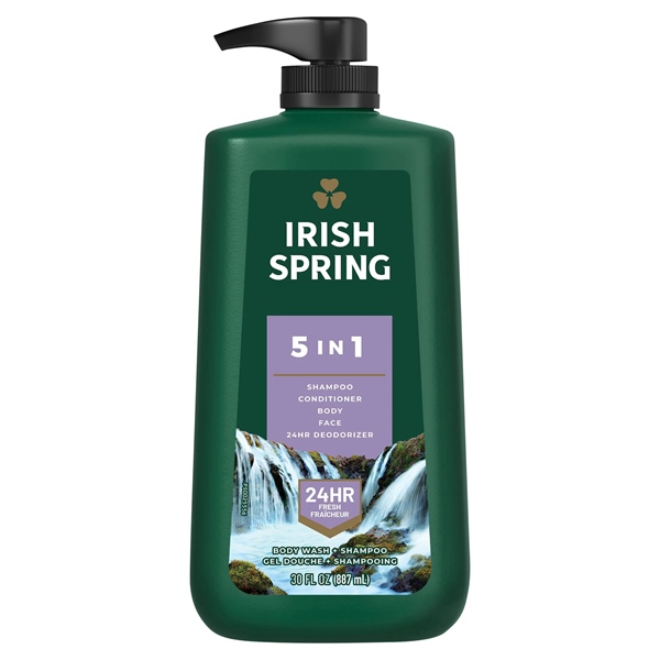 DẦU GỘI IRISH SPRING 5IN1 887ML