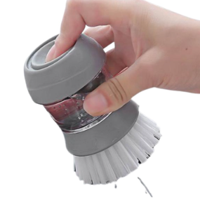 Bàn chải nhà bếp có hộp đựng xà phòng