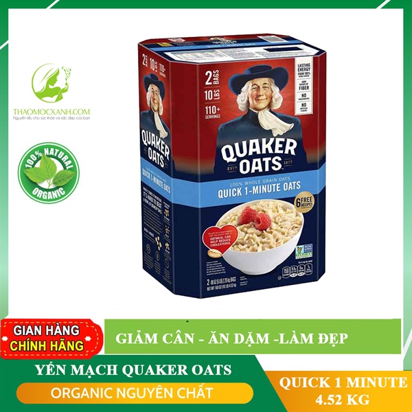 YẾN MẠCH QUAKER XANH
