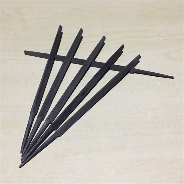 Dũa 6" ( 3 Lá ) Tím