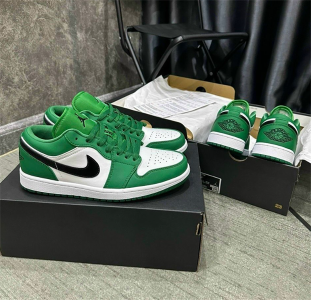 Nike Air Jordan 1 Low xanh lá