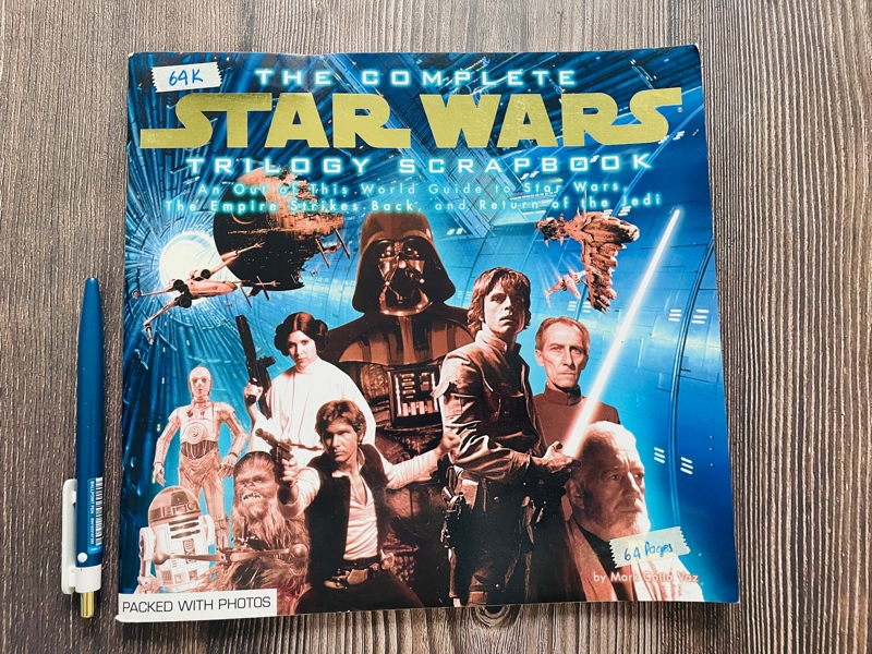 STAR WARS TRILOGY SCRAPBOOK
